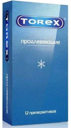 TOREX ПРЕЗЕРВАТИВЫ ПРОДЛЕВАЮЩИЕ N12