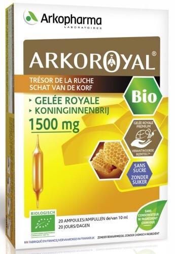 Купить Arkopharma arkoroyal gelee royale 1500mg 10 мл 20 шт. ампулы жидкость цена