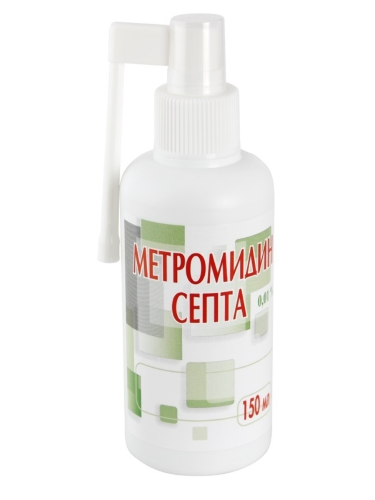 Метромидин септа средство гигиены полости рта 150 мл/ спрей