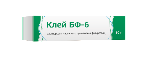 Клей бф-6 туба раствор для наружного применения 10 гр