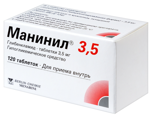 МАНИНИЛ 3,5 N120 ТАБЛ