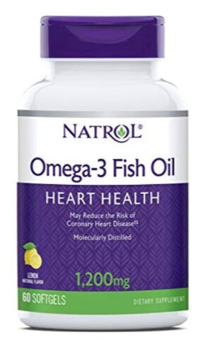 Купить Natrol омега 3 рыбий жир 1200 мг софтгель 60 шт. капсулы массой 1815 мг цена