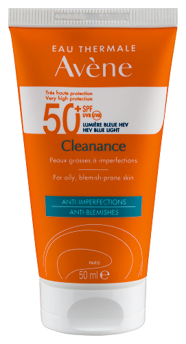 Avene cleanance флюид солнцезащитный для проблемной кожи spf50+ 50 мл