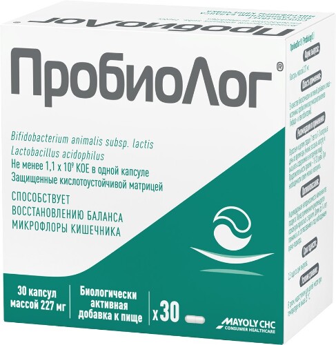 Купить ПРОБИОЛОГ N30 КАПС цена