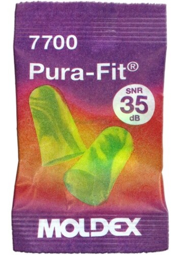 Беруши moldex pura-fit вкладыши противошумные 2 шт.