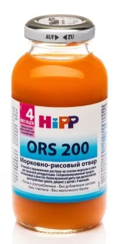 Hipp ors 200 отвар морковно-рисовый 200 мл
