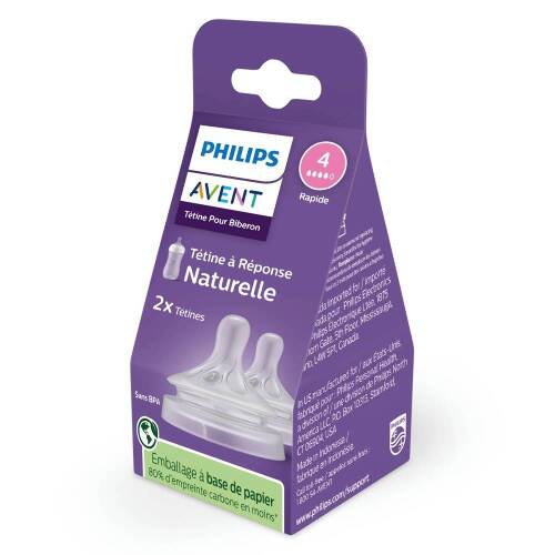 Avent соска поток средний Natural Response от 3 мес. 2 шт. SCY964/02 (scf043/27)