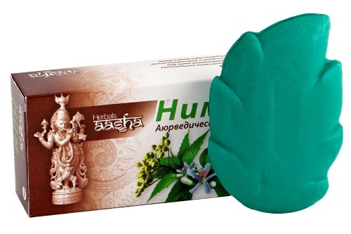 Купить Aasha herbals мыло ним 75 гр цена