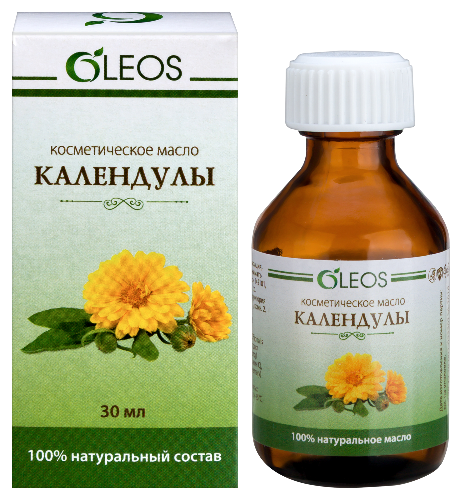 Oleos косметическое масло календулы 30 мл