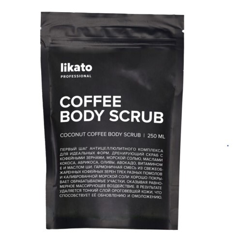 Купить Likato professional кофе-скраб для тела my skulptor 250 мл цена