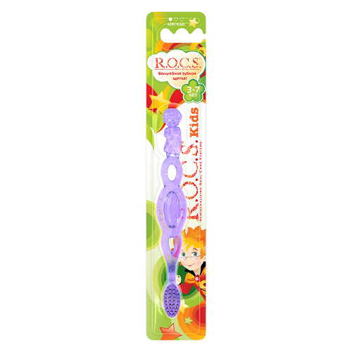 Rocs зубная щетка kids для детей от 3 до 7 лет