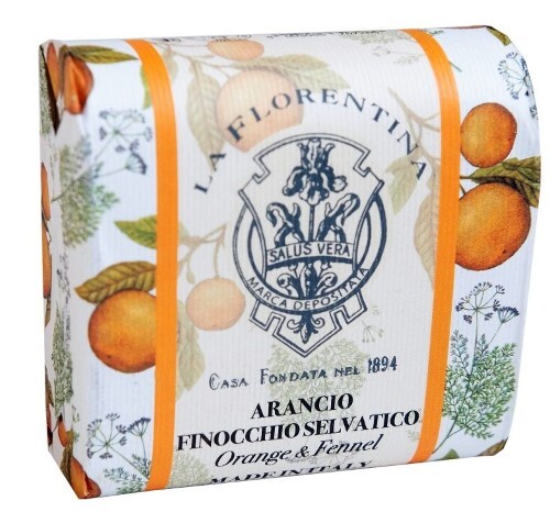 Купить La florentina мыло туалетное твердое апельсин и дикий фенхель 106 гр цена