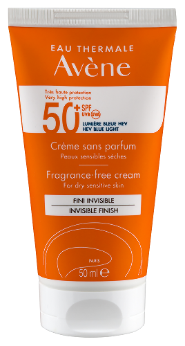 Avene крем солнцезащитный spf 50+ без отдушек 50 мл