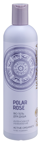 Natura siberica bio гель для душа polar rose интенсивное увлажнение 400 мл