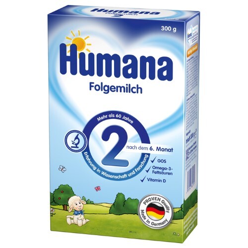 Купить Humana 2 fs смесь молочная 6-12 мес 300 гр цена