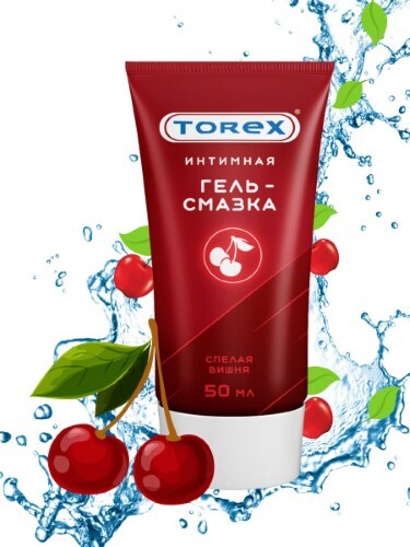 Torex гель-смазка интимная спелая вишня 50 мл/туба
