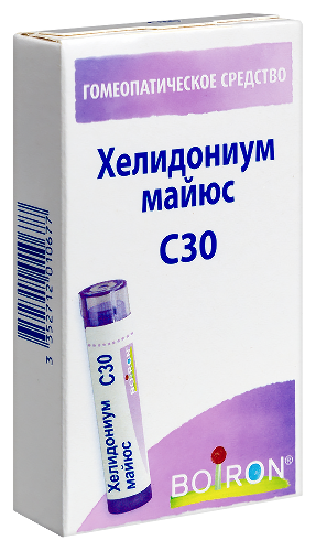 ХЕЛИДОНИУМ МАЙЮС С30 ГОМЕОПАТ МОНОКОМП ПРЕПАРАТ РАСТИТ ПРОИСХОЖД