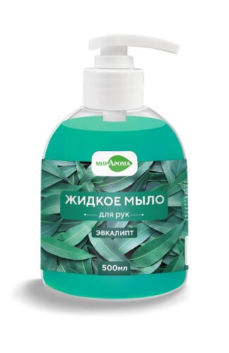 Купить Мирарома мыло жидкое для рук эвкалипт 500 мл цена