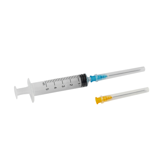 Шприц 5 мл 3-х комп c двумя иглами 25g (0,5x38 мм) tw и 23g (0,6x38 мм) 10 шт./цзянсу чжиюй/