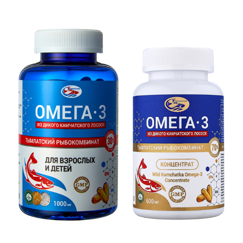 Набор "Омега-3 из дикого камчатского лосося" - "СИЛА КАМЧАТКИ" (NEW)