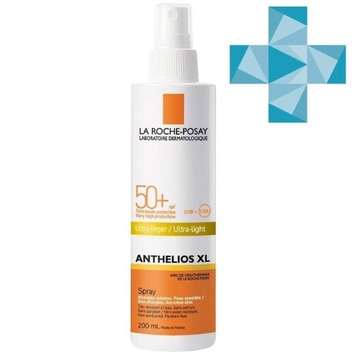 Купить LA ROCHE-POSAY ANTHELIOS XL СПРЕЙ ДЛЯ ЛИЦА И ТЕЛА SPF 50+ 200МЛ цена