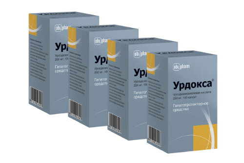 Набор Урдокса 0,25 N100 капс - 4 уп. по цене 3х
