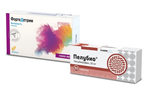 НАБОР ФОРТЕДЕТРИМ 10000МЕ N30 КАПС + ПЕЛУБИО 0,03 N30 ТАБЛ/БЛИСТЕР закажи со скидкой 5%