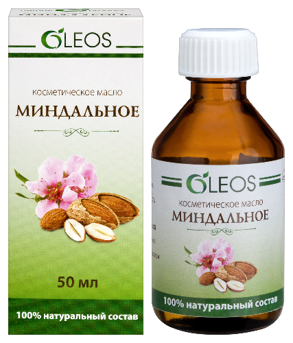 Oleos миндальное косметическое масло 50 мл