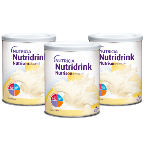 Набор лечебного питания 3 уп Нутризон Эдванст Нутридринк 322,0 со скидкой 15%