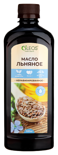 Oleos масло льняное 500 мл