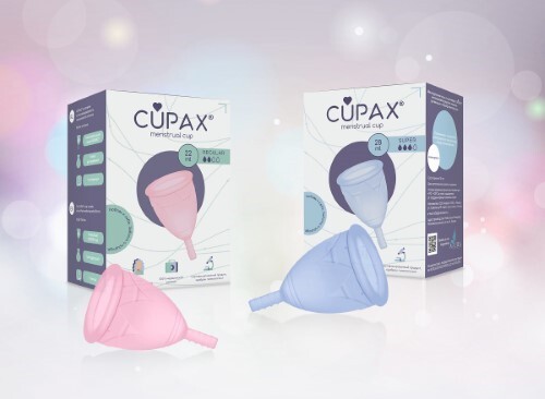 Набор из 2-х уп CUPAX МЕНСТРУАЛЬНАЯ ЧАША СИЛИКОНОВАЯ РАЗМЕР REGULAR/РОЗОВАЯ