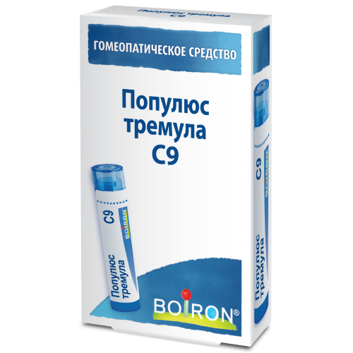 ПОПУЛЮС ТРЕМУЛА C9 ГОМЕОПАТ МОНОКОМП ПРЕПАРАТ РАСТИТ ПРОИСХОЖД