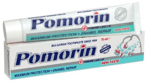 POMORIN MAX PROTECTION ЗУБНАЯ ПАСТА БЕЗ ФТОРА 75,0