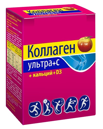 КОЛЛАГЕН УЛЬТРА+С+КАЛЬЦИЙ+D3