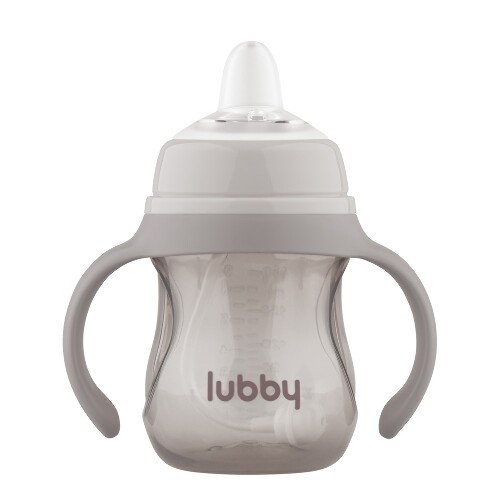 Lubby поильник-непроливайка с ручками 6+ 180 мл/30991