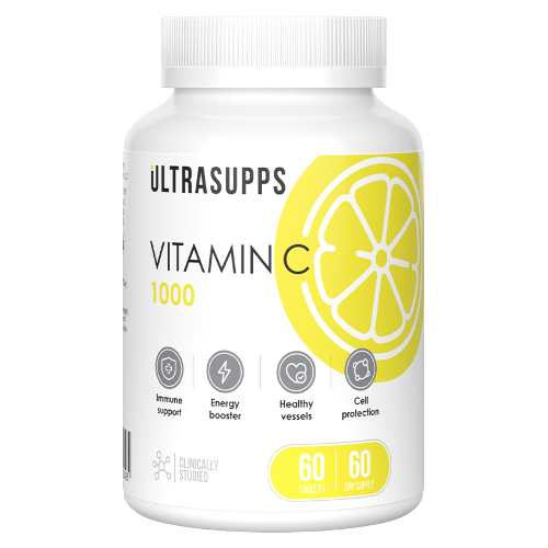 Ультрасаппс витамин с 60 шт. таблетки массой 1260 мг/банка