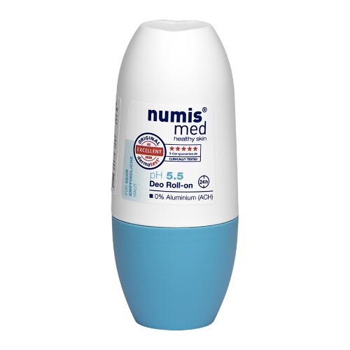 Купить Numis med дезодорант-антиперспирант рн 5,5 с пантенолом 0% aluminium 50 мл цена