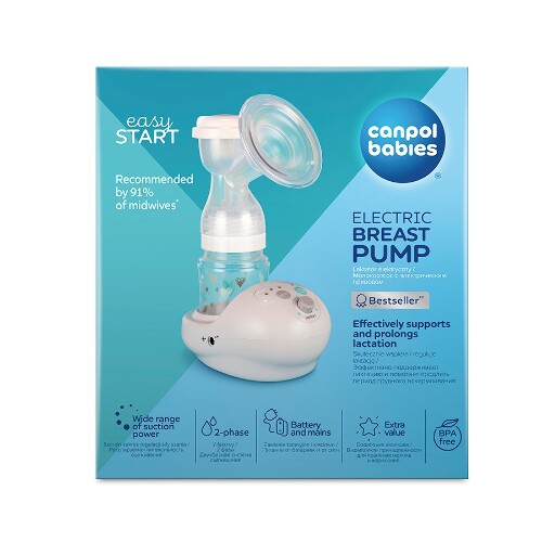 Canpol babies молокоотсос easystart электрический