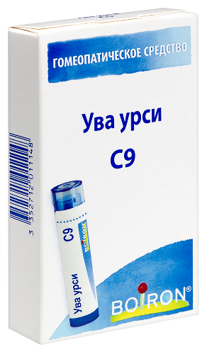 УВА УРСИ С9 ГОМЕОПАТ МОНОКОМП ПРЕПАРАТ РАСТИТ ПРОИСХОЖД