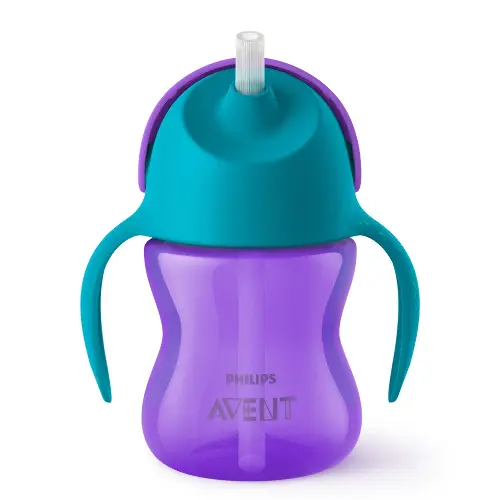 AVENT ЧАШКА-ПОИЛЬНИК С РУЧКАМИ И ТРУБОЧКОЙ ДЛЯ ПИТЬЯ 9+ 200МЛ
