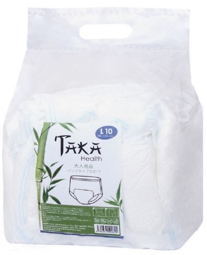 Набор из 4-х упаковок TAKA HEALTH подгузники-трусики для взрослых L 10 шт. по специальной цене