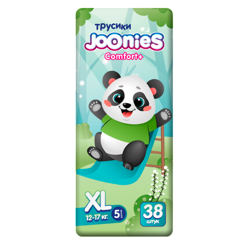 Набор из 2х уп. JOONIES COMFORT+ ПОДГУЗНИКИ-ТРУСИКИ ДЛЯ ДЕТЕЙ XL/12-17КГ N38