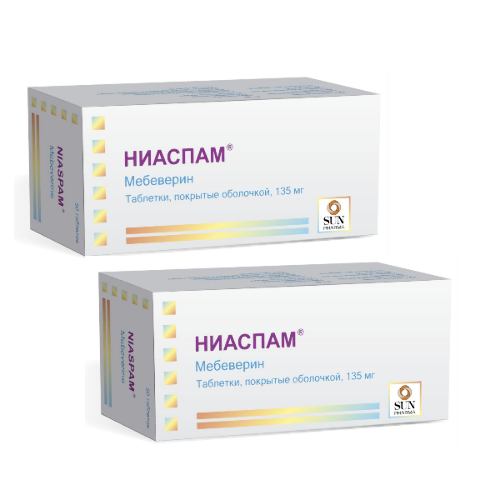 Набор из 2 уп. Ниаспам 135 мг 50 табл