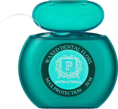 President межзубный флосс antibacterial с хлоргексидином 50 м арт 201