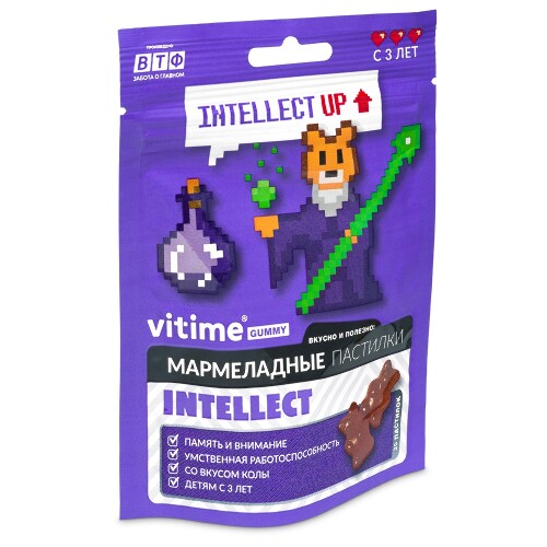VITIME МАРМЕЛАДНЫЕ ПАСТИЛКИ ИНТЕЛЛЕКТ