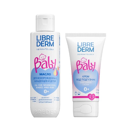 Набор ЛИБРИДЕРМ Baby: масло + крем под подгузник