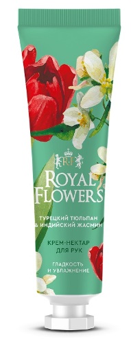 Купить Royal flowers крем-нектар для рук гладкость и увлажнение 24 мл цена