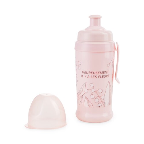 Happy baby поильник с прищепкой feeding cup 360 мл 12+/ландыш