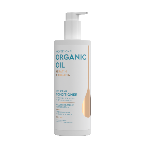 Professional organic oil sos-бальзам для волос 470 мл