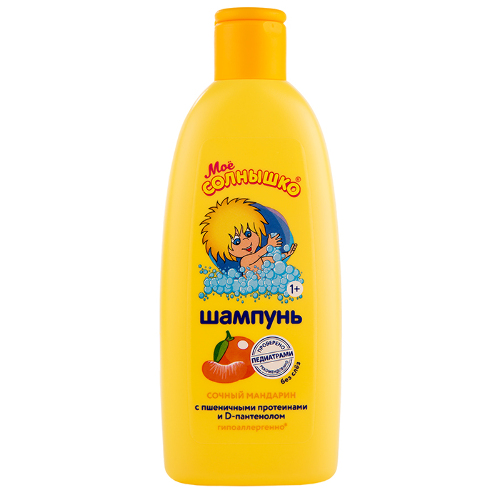 Купить Мое солнышко шампунь детский сочный мандарин 200 мл цена